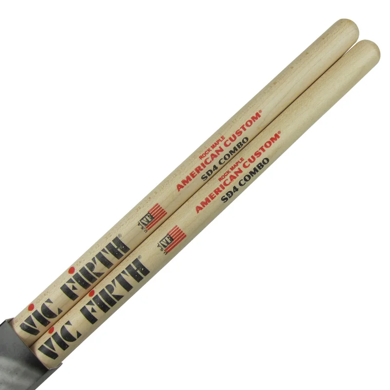 

Vic Firth American Custom SD4 комбинированные барабанные палочки, 1/пара, бочка, кончик. Светильник и быстрый для джазового квартета или музыки в помещени...