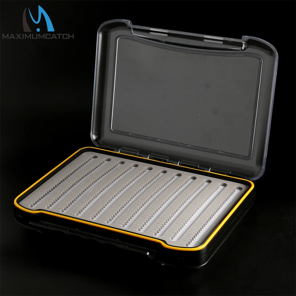 Водонепроницаемый супер чемодан Maximumcatch PDS Fly Box двойной размер 296*210*50 мм|foam sole|foam