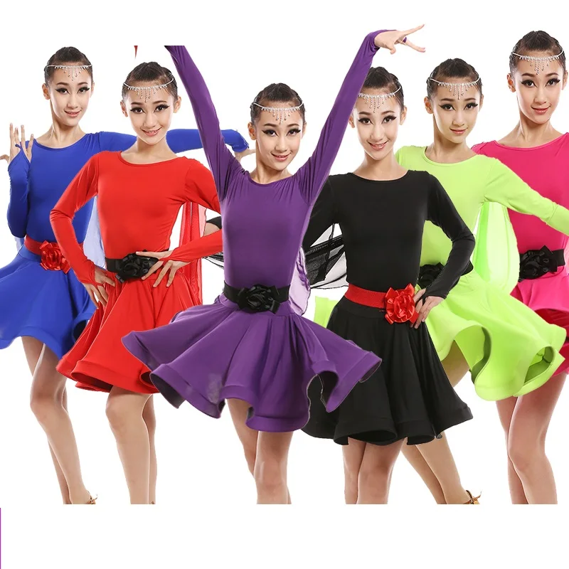 Детские Профессиональные Платья для латинских танцев распродажа платья бальных