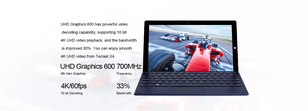 Teclast X4 2 в 1 планшетный ПК Intel Gemini Lake N4100 четырехъядерный 2,4 ГГц 8 Гб ram 128 Гб SSD 11,6 дюймов Windows 10