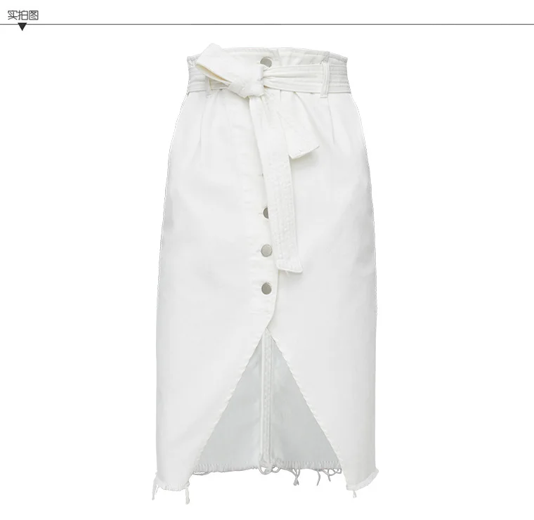 Посылка ская джинсовая юбка с жемчужинами нестандартная большого размера