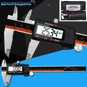Штангенциркуль цифровой, 0-150 мм, 6 дюймов, нержавеющая сталь