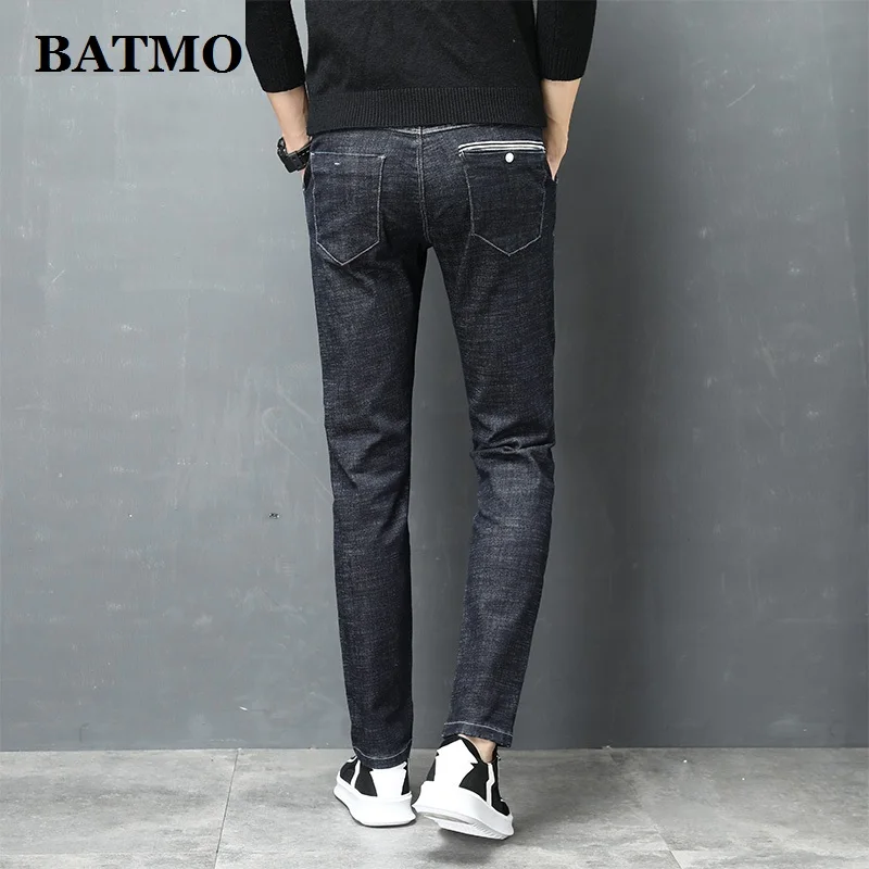 Batmo 2019 Новое поступление высокое качество повседневные тонкие эластичные черные