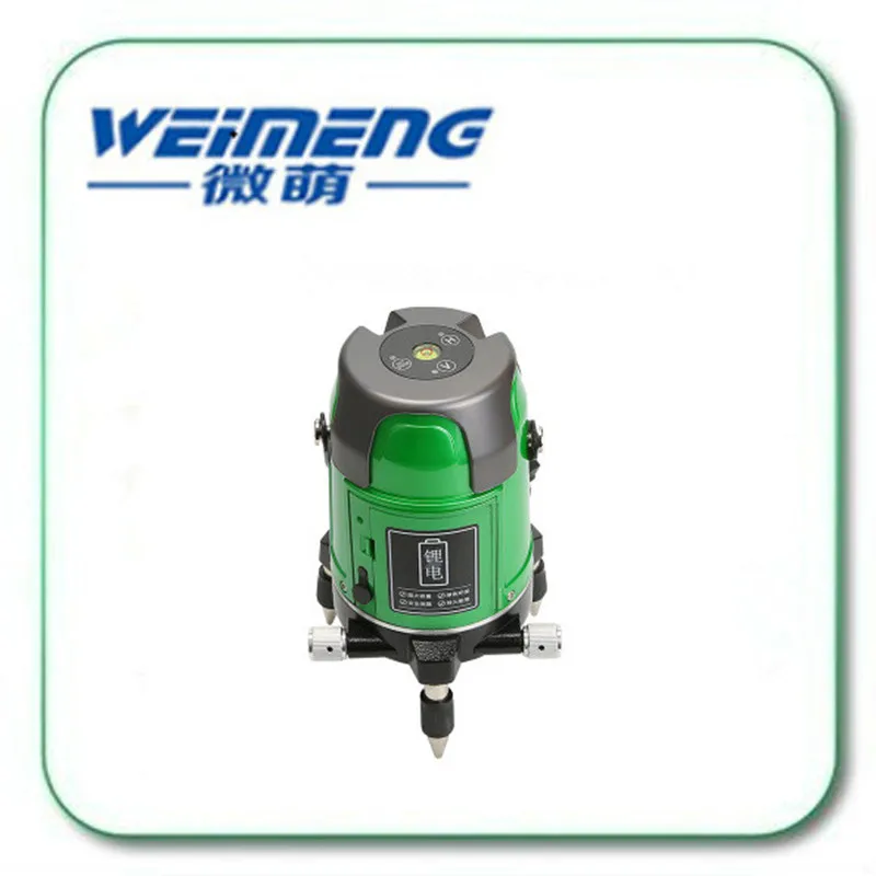 

Лазерный уровень Weimeng, 2 линии, 360 градусов, 532nm