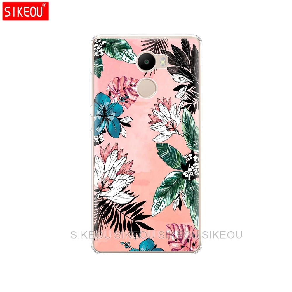 51902 Силиконовые чехлы для Xiaomi Redmi 4, чехол coqa, чехол для мобильного телефона, чехол для xiomi Redmi 4 pro, чехол с принтом, окрашенные ракушки, сумки - Цвет: 51902