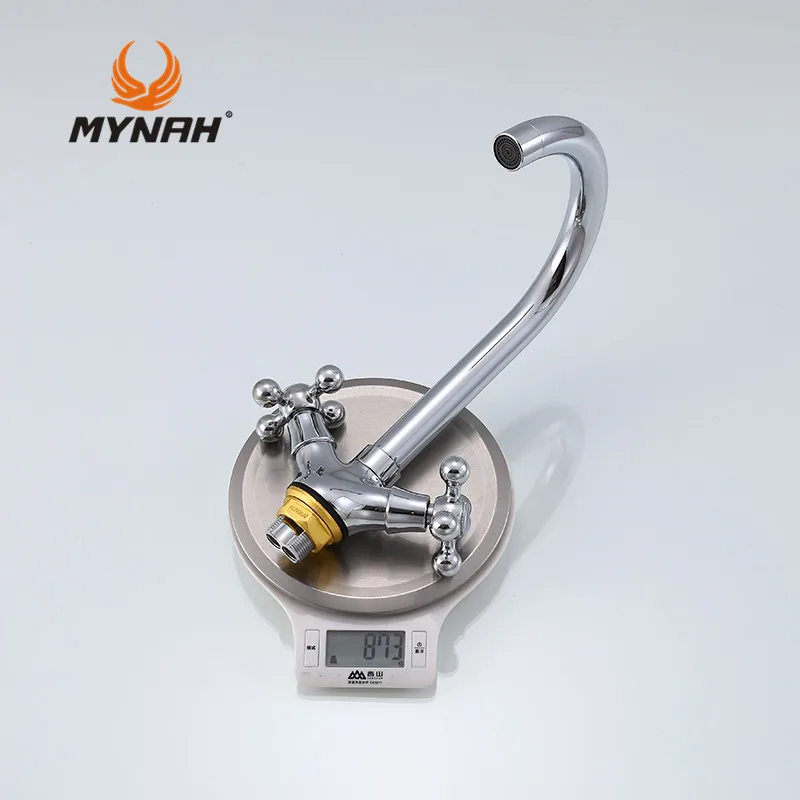 MYNAH Россия Бесплатная доставка Современный стиль кухонный кран раковина
