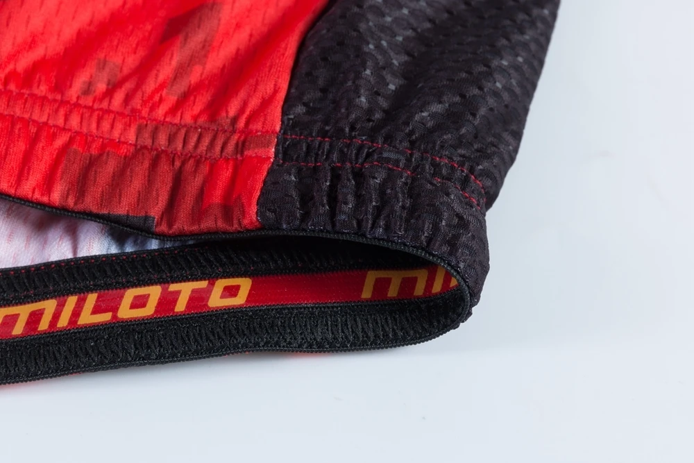 MILOTO тонкий длинный рукав полный Велоспорт Высокое качество Велоспорт Джерси Набор горные униформа