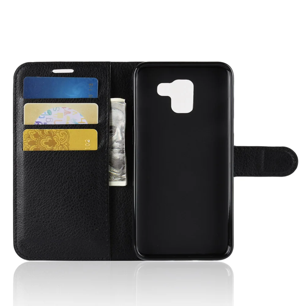 Чехол-книжка из искусственной кожи для Samsung Galaxy J6 2018 J600 J600F/DS J600G Версия ЕС
