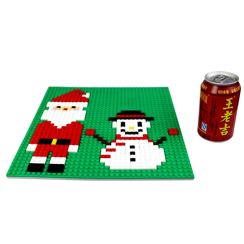 

Educational Snowman Puzzle Building Blocks Kits Plastic Sticks Set 300 Pcs Set Toys Creative Bricks Kids Christmas Gift