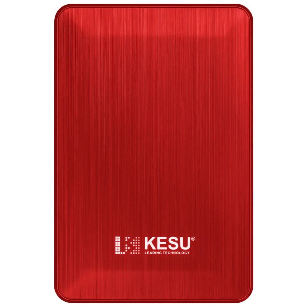 KS-2518-rad Kesu 1 ТБ usb 3,0 внешний жесткий диск 2 ТБ 500G высокий диско внешний HDD usb оригинальное запоминающее устройство милый usb флеш-накопитель 120Gb - Цвет: KS-2518-rad