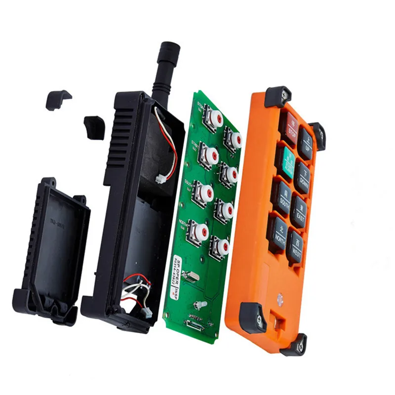 Super quality F21-E1B radio wireless industrial remote control 2 transmitter to 1 receiver original telecontrol | Электроника