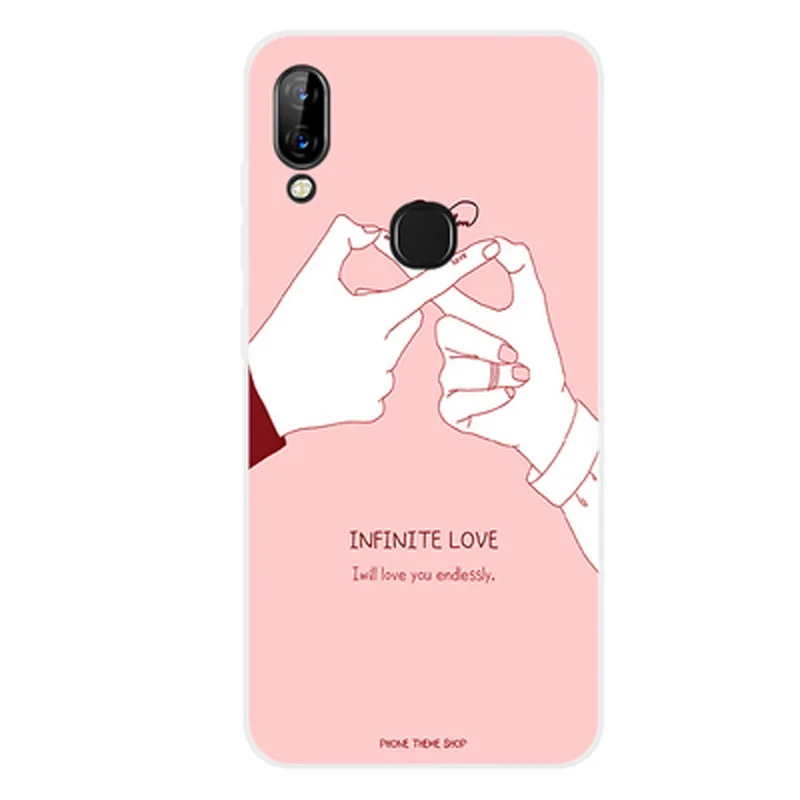 Чехол Beauty Case из мягкого силикона для Lenovo S5 Pro на заднюю крышку телефона 6.2'' S5Pro L58041 для защиты корпуса.