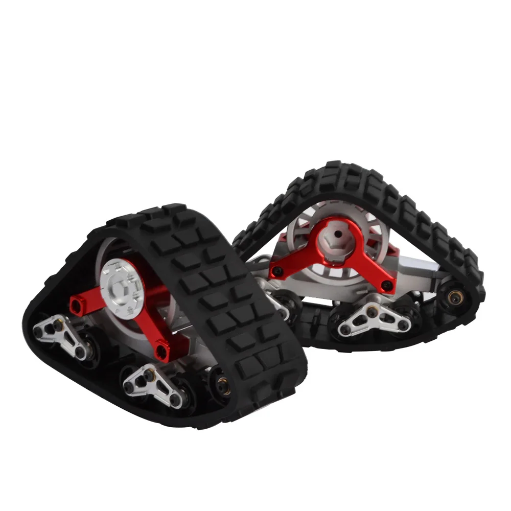 2pcs 4 шт. 1/10 RC Гусеничный снег шины колеса для Traxxas TRX4 Gen8 грузовик автозапчасти - Цвет: 2pcs