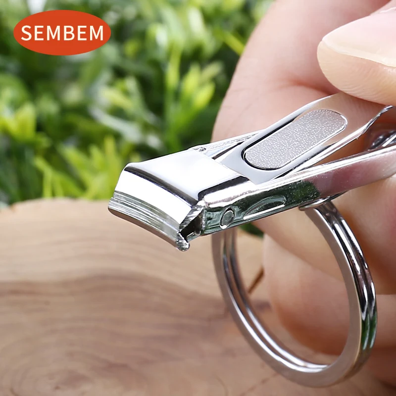 1 шт. карманный триммер для ногтей из углеродистой стали|steel clippers|nail clippernail clipper cutter
