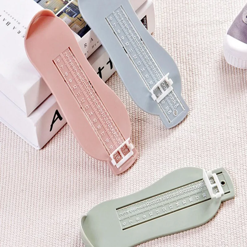 Children Foot Measure Gauge Shoes Size Measuring Ruler Tool Available ABS Baby Car Adjustable Range 0-20cm size