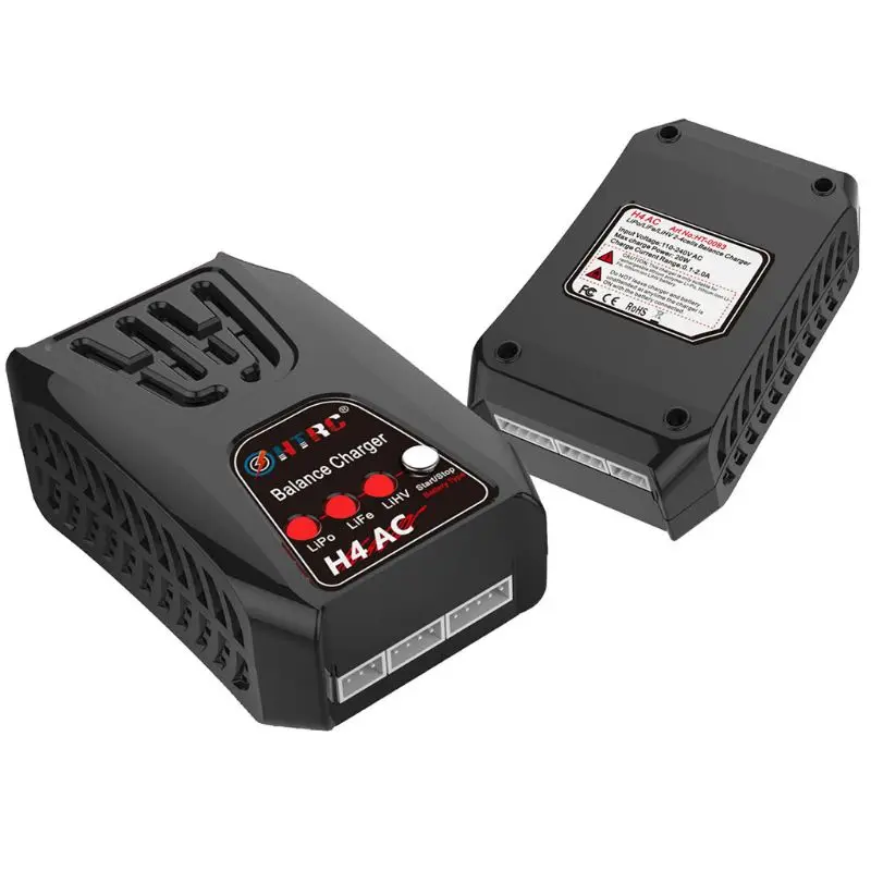 HTRC H4AC 20W 2A RC Blance зарядное устройство для 2-4s Lipo/LiFe/LiHV батареи зарядки адаптер части |