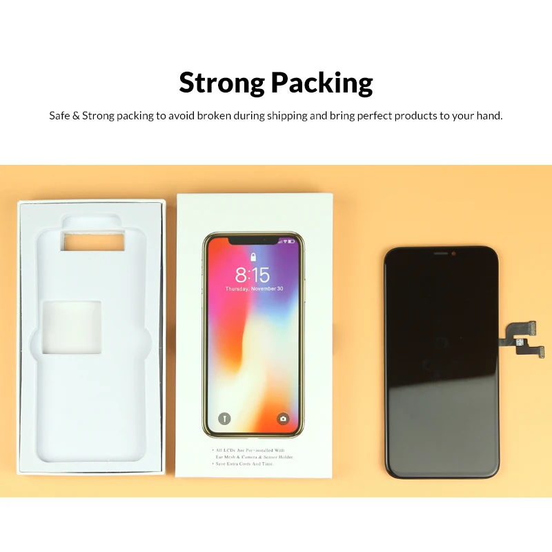 5 шт. для iPhone X ЖК-экран Tianma &amp OLED качественный дисплей Замена объектива с