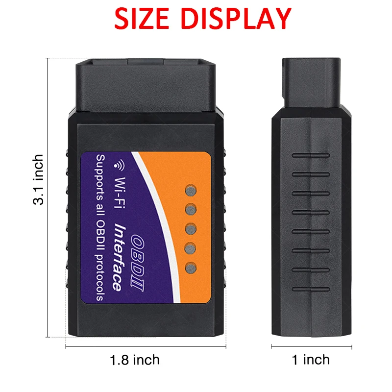 ROADOT ELM327 OBD2 Bluetooth/WI FI V1.5 автомобиля диагностический инструмент чип PIC18F25K80 ELM 327