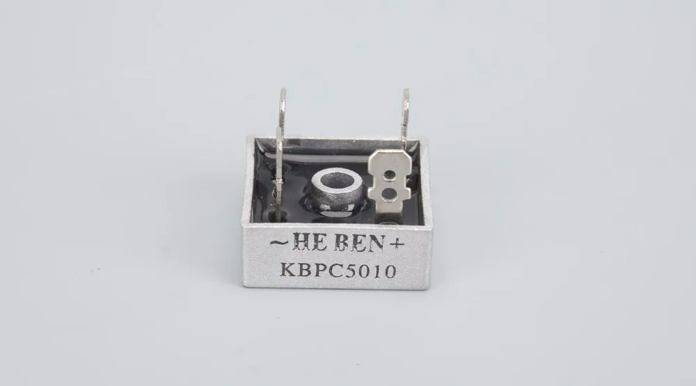 Фирменный Большой медный штифт HE BEN 32*32 KBPC5010 50A 1000 В однофазный мостовой диод