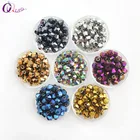 Высокое качество 4 мм хрустальные бусины для ювелирных изделий бусины Bicone beads покрытием AB стеклянные бусины для браслета о