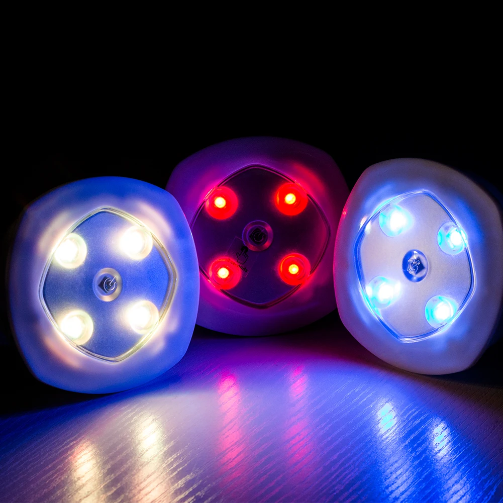 Coquimbo 3 упаковки RGB светодиодный Ночной светильник с инфракрасным пультом