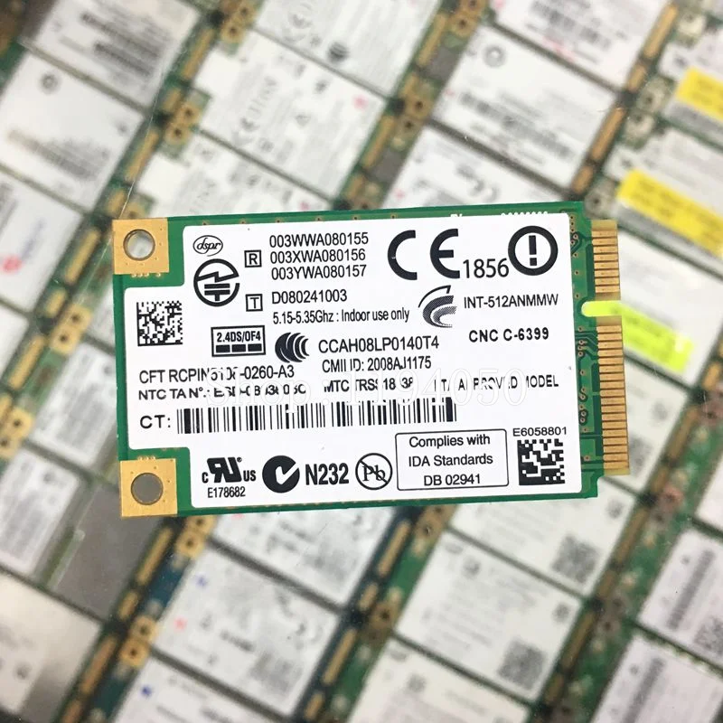 Для HP Intel 512AN_MMW 5100 AGN 300 Мбит/с Беспроводная Wi Fi Link Mini PCI E карта 802.11a/b/g/n 2 4 ГГц 5 SPS 480985
