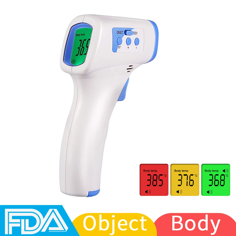FDA Мути фикцию Детские/взрослых Цифровой termomete инфракрасный Лоб Средства ухода за кожей Термометр Пистолет Бесконтактный Температура прибор для измерения