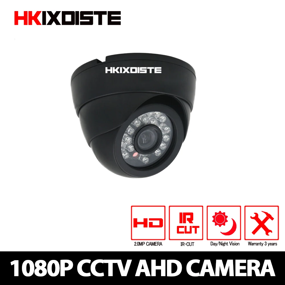 HKIXDISTE AHD CCTV камера CCD IR Cut фильтр микрокристаллические ИК светодиоды 1 МП/720 МП 2 1080P