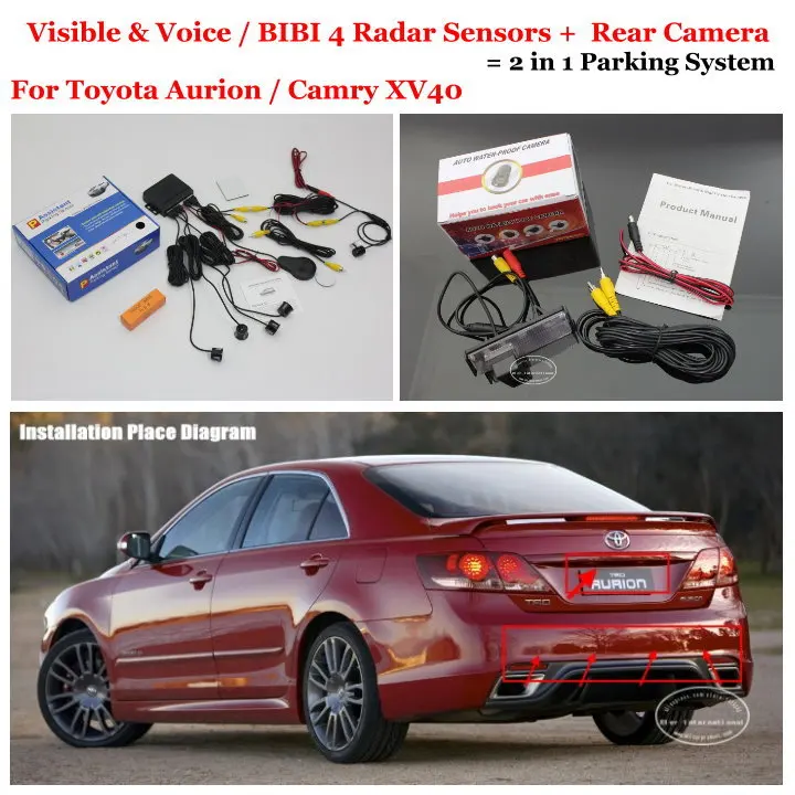 Датчик парковки для Toyota Aurion / Camry XV40 2006 2007 2008 2009 2010 2011 Автомобильная камера заднего