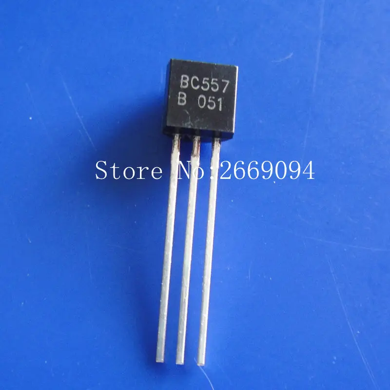 ТРАНЗИСТОР BC557 BC557B 50 шт. PNP 45 в 0 1 А TO 92|pnp|pnp transistor |