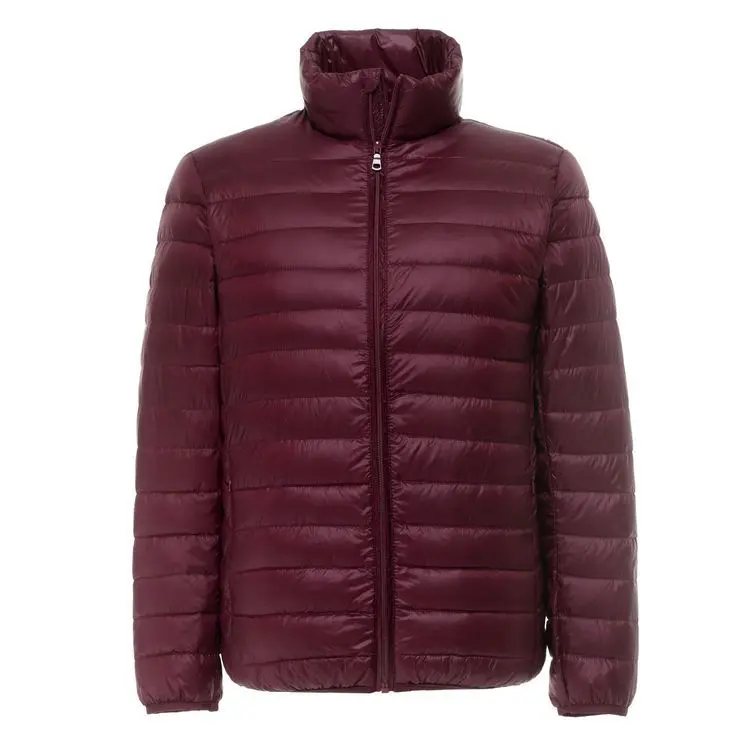 

new White Duck Down Jacket Men Ultralight Down Jacket Outdoors Windproof Waterproof Stand Collar Winter Parka Men Down Jackets
