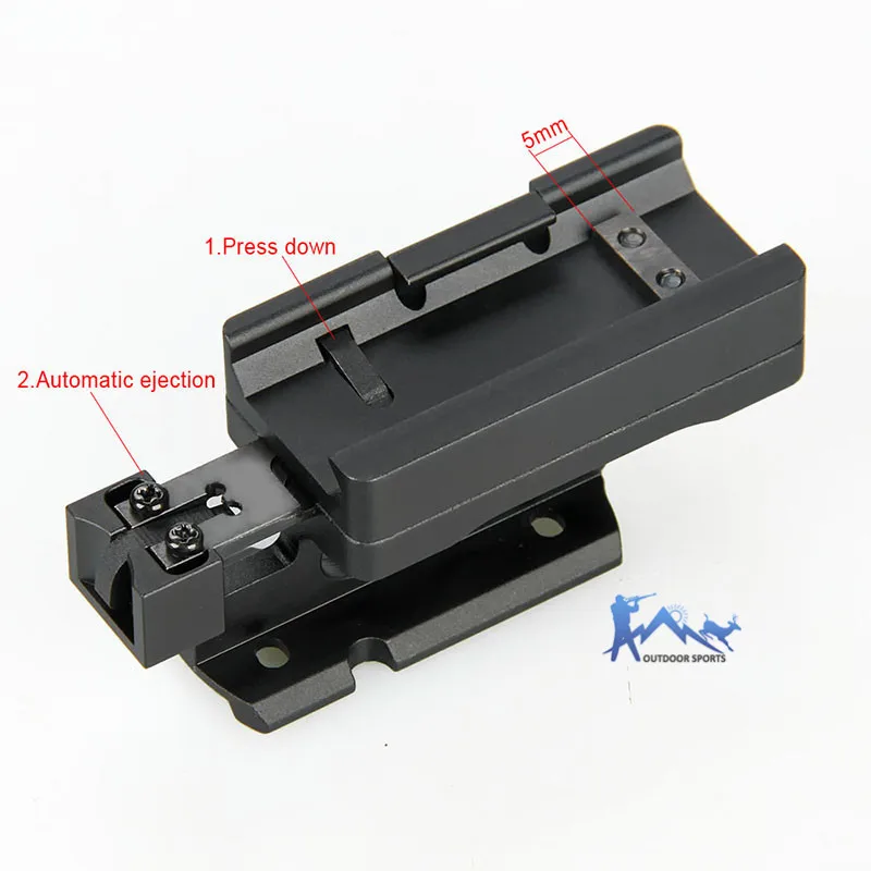 PPT SID Riser Mount тактическое крепление для T1 T2 RMO Red Dot прицел M16 M14 AK47 AR15 в пистолет страйкбол аксессуар OS24-0208