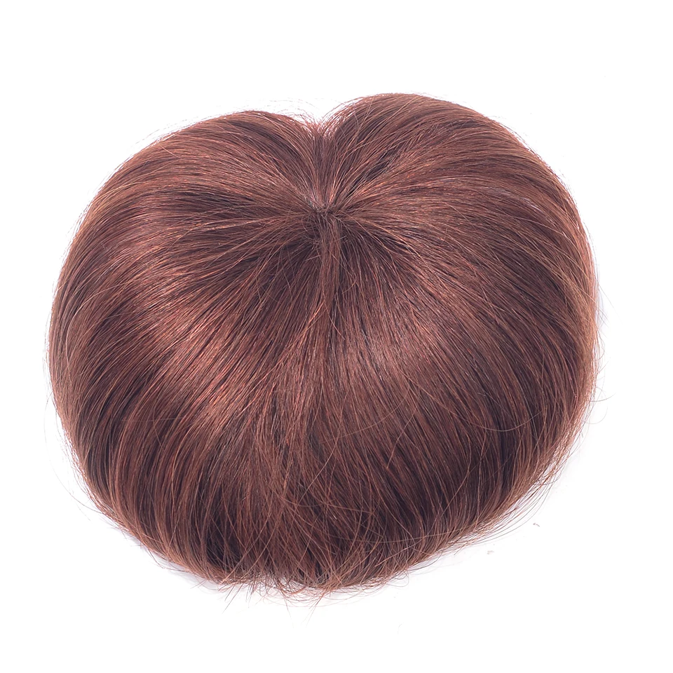 LADYSTAR remy волосы челка для женщин человеческие один кусок Клип В Волосы