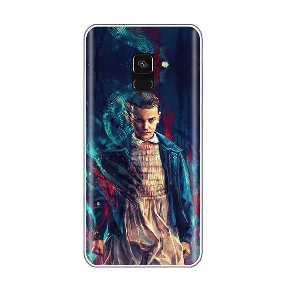 TPU D1610 Странные Вещи ТВ Логотип ABC run Бисер для украшения для samsung S7 S6 edge S9 S8 S9 Plus A3 A5 A7Soft TPU чехол для A6 Plus - Цвет: TPU D1610