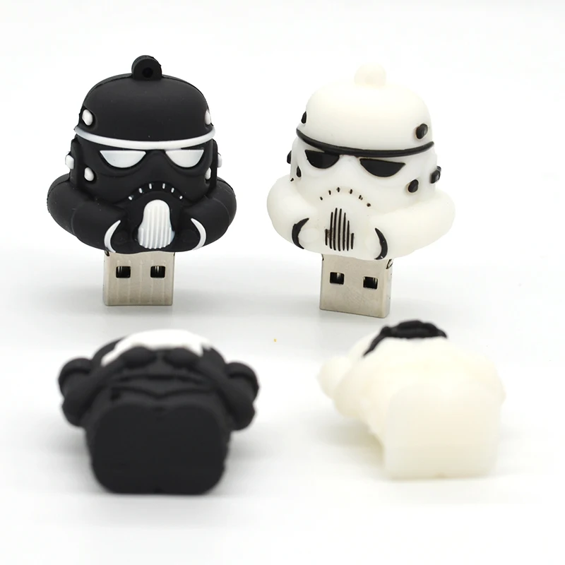 Флеш накопитель usb в виде героев мультфильмов Звездные войны 1 ГБ/2 ГБ/4 ГБ/8 ГБ/16