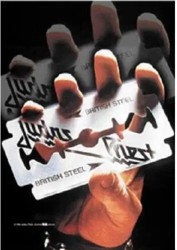JUDAS PRIEST-британская стальная ткань Шелковый постер декоративная стена краска 24x36