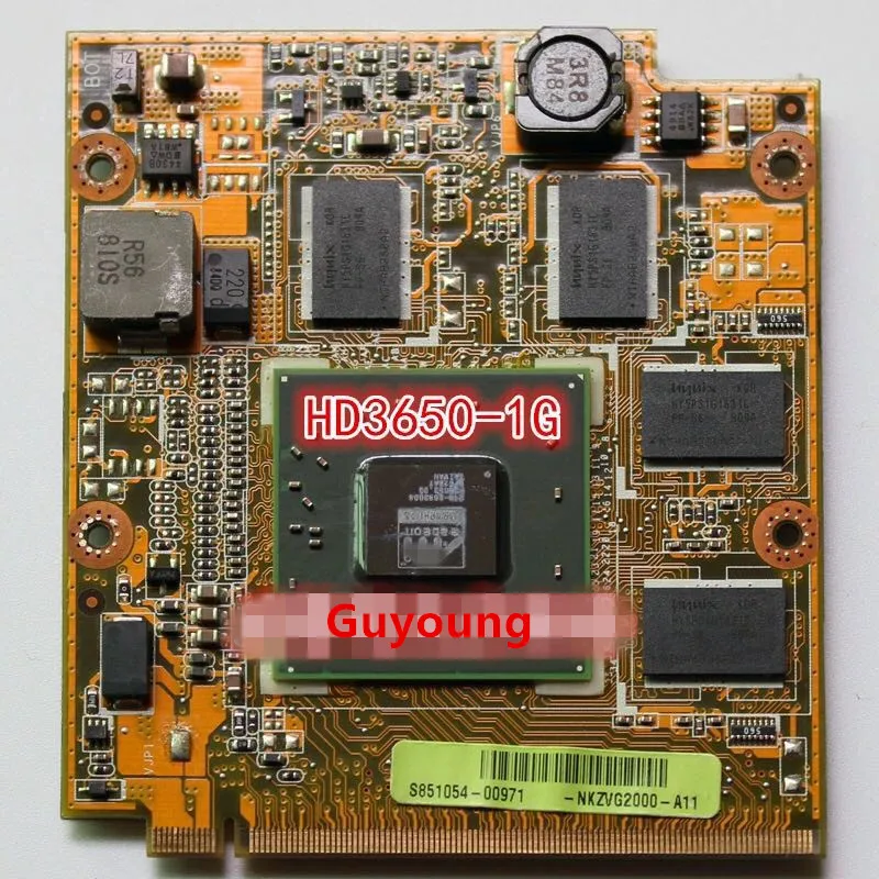 HD3650 HD 3650 для ASUS F8S F8V N80V M50S X57S X71S M70S V1V ddr2 VGA карты DDR2 1 ГБ графическая карта