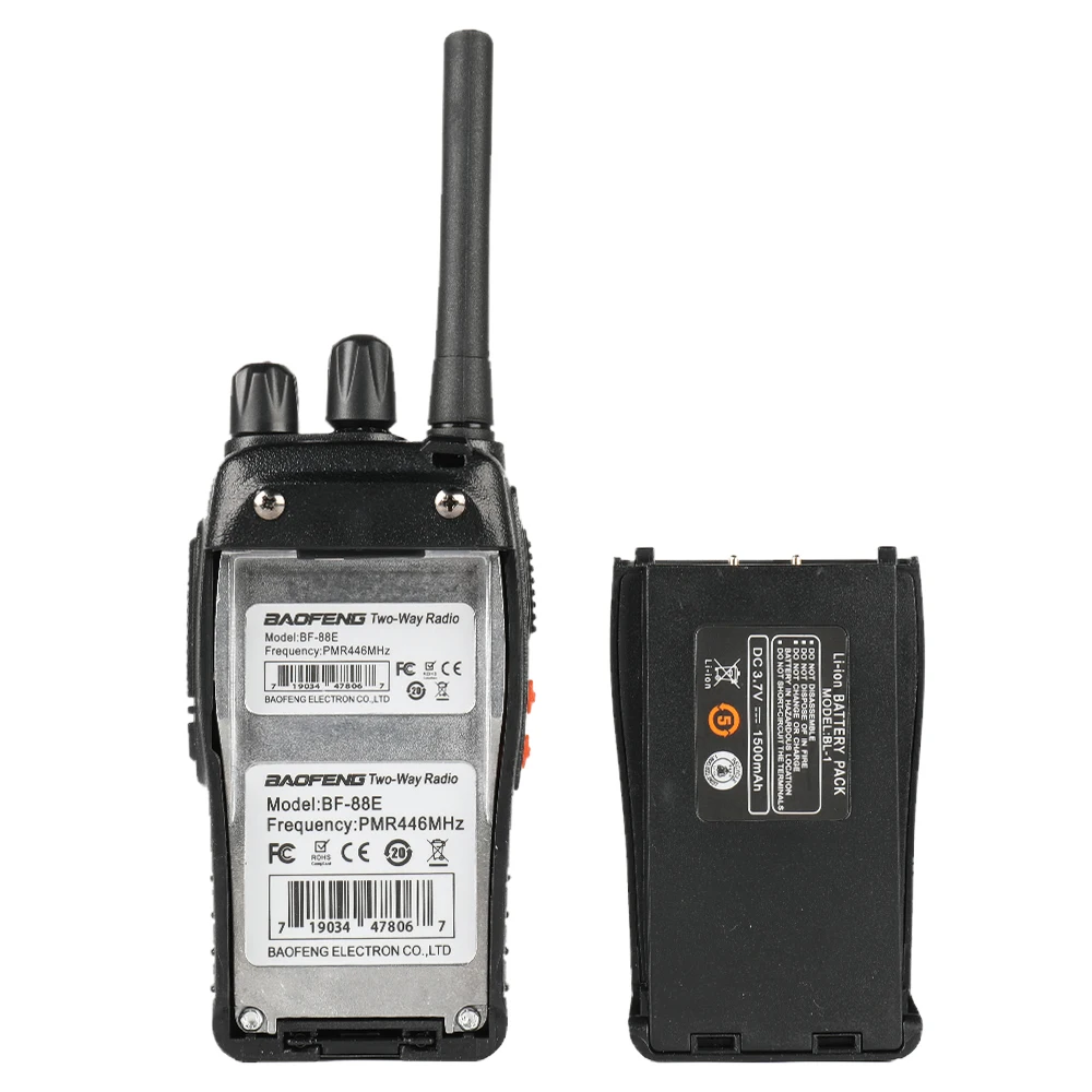Портативная рация Baofeng BF 88E PMR обновленная версия 888S с зарядным устройством USB УВЧ