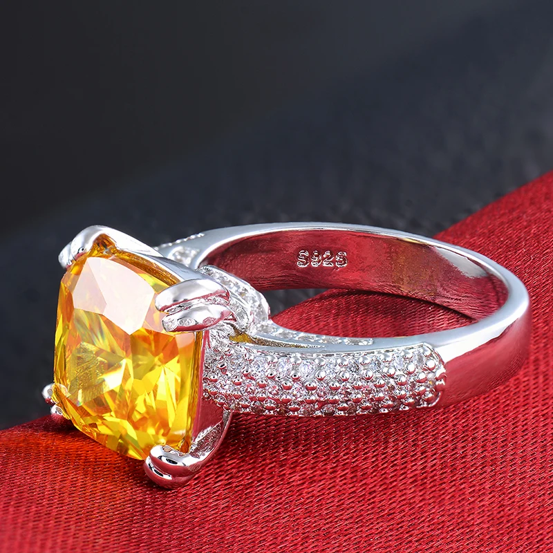 Женские большие кольца Желтые Кольца shinestone женские 2017 новые модные ювелирные