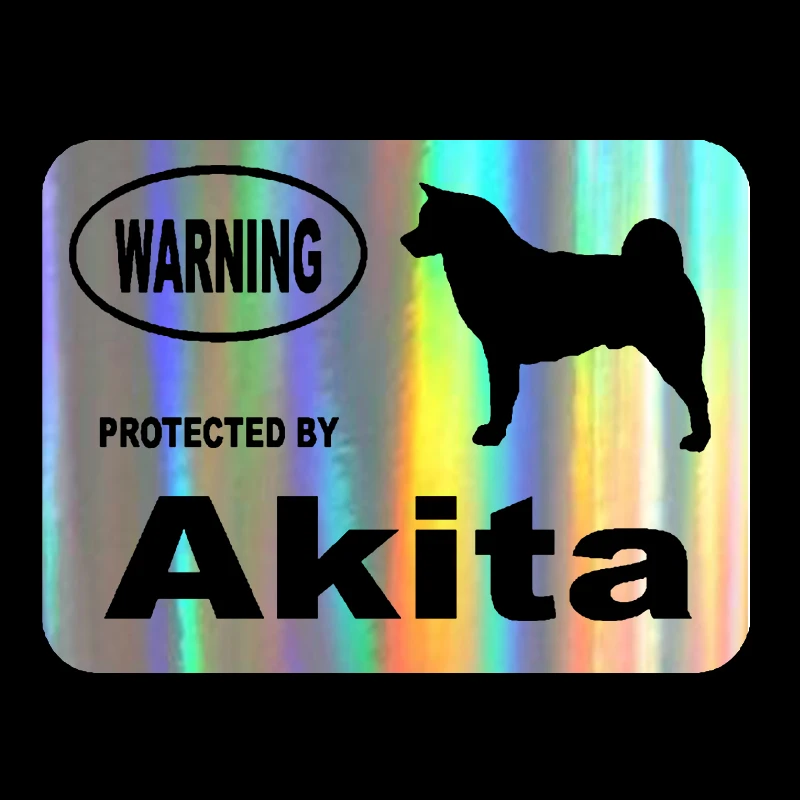 Автомобильный Стайлинг от Akita защищенный милый забавный автомобиль наклейки 14 5