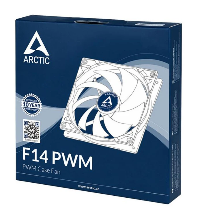 ARCTIC F14 PWM REV.2 14 см вентилятор для компьютера чехол 4pin PMW порт 140 мм водяного