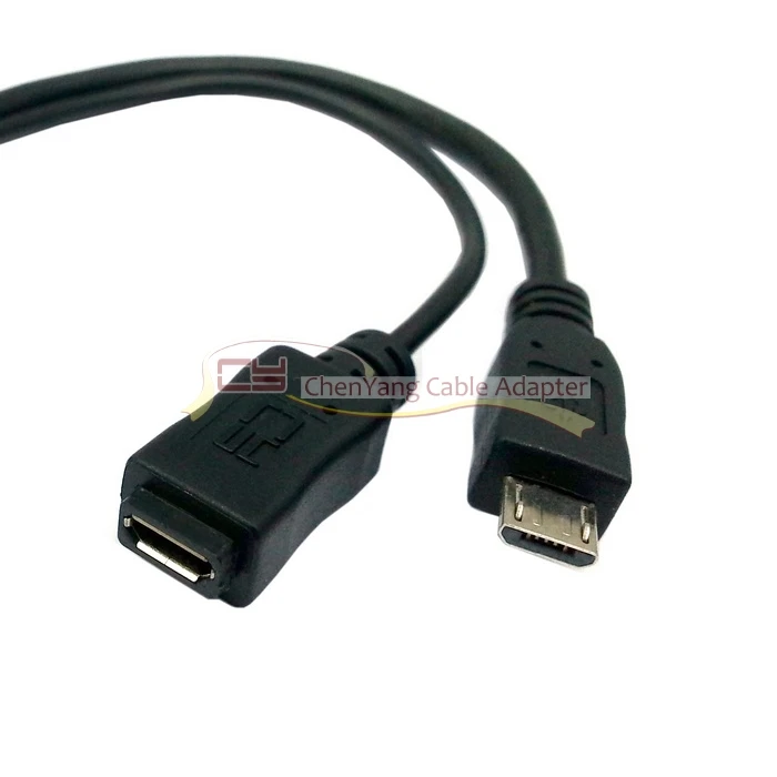 1 шт./Micro USB 2 0 OTG Хост диск кабель с Micro питанием для Galaxy S3 i9300 S4 i9500 Note2 N7100 Note3 N9000