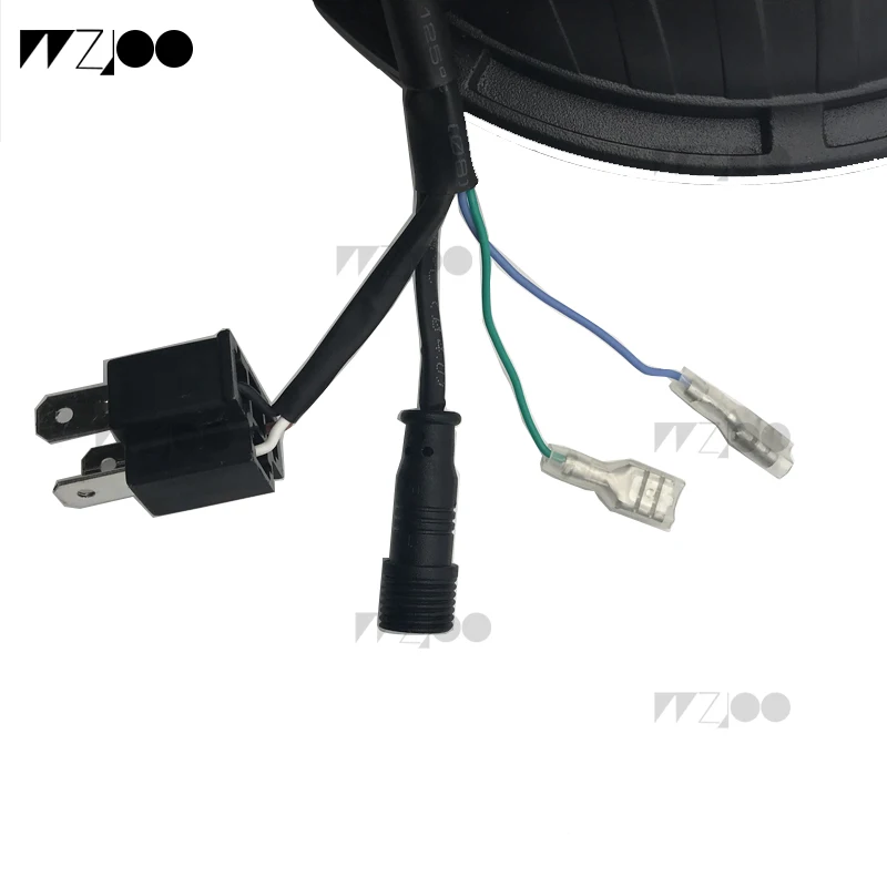 Светодиодный светильник RGB 7 дюймов + пара ходовых тормозов поворотного сигнала