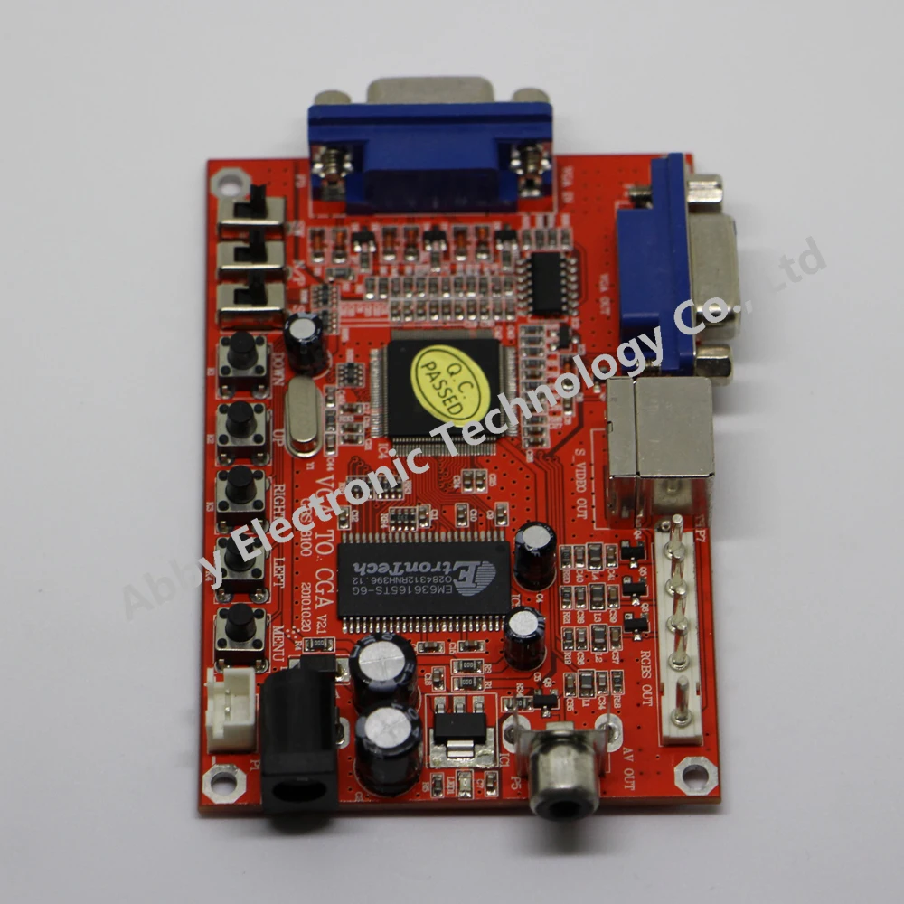Новый VGA в CGA/CVBS/S-видео HD видео игра Конвертер доска | Спорт и развлечения