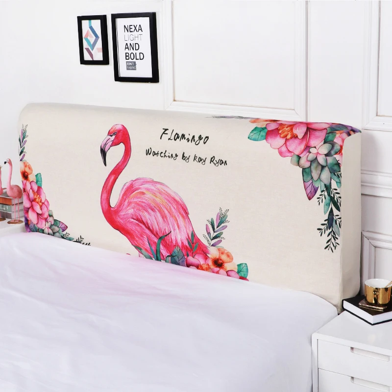 Защитный чехол на кровать с изображением скандинавского мультяшного узора из