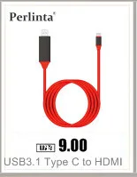 Perlinta HDMI TO VGA с аудио кабель и дополнительные USB Адаптеры питания, позолоченные высокого-Скорость 1080 P HDMI конвертер VGA адаптер