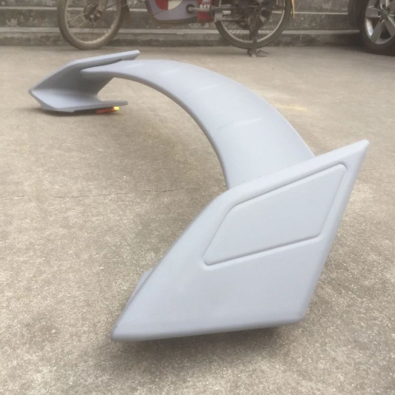 Car Styling ABS Plastic Material Unpainted Color Rear Trunk Boot Wing Lip Roof Spoiler For Toyota Prius 2009-2014 | Автомобили и