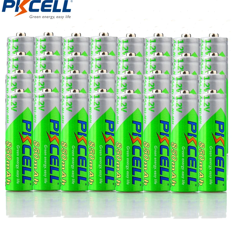 30 шт. аккумуляторные батарейки ААА 1 2 в 850 мАч|ni-mh rechargeable battery pack|battery sunbattery carrier |