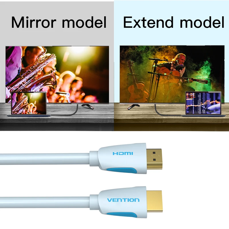 Vention HDMI кабель 2 0 в 1 м 3 5 8 10 супер скорость 4 к 3D 60 Гц для HDTV ЖК-проектора ноутбука PS3