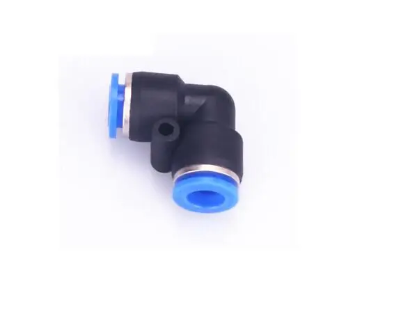10pcs PV-04 touch plastic pneumatic hose L type PV-4 right angle pipe joint PV5/32 air elbow fitting 4mm quick tube connector |
